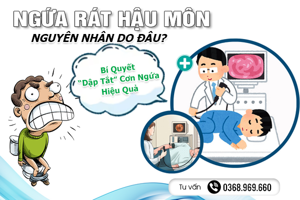 Bị Ngứa Rát Hậu Môn Nguyên Nhân Do Đâu?  Bí Quyết “Dập Tắt” Cơn Ngứa Hiệu Quả