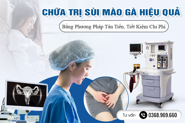 Chữa Trị Bệnh Sùi Mào Gà Hiệu Quả Bằng Phương Pháp Tân Tiến, Tiết Kiệm Chi Phí 