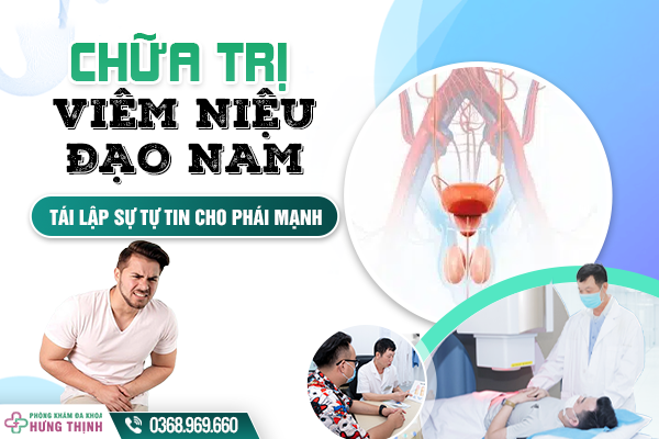 Chữa trị viêm niệu đạo nam tại đây - Tái lập sự tự tin cho phái mạnh