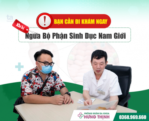 Bạn Cần Đi Khám Ngay Khi Bị Ngứa Bộ Phận Sinh Dục Nam Giới