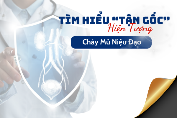 Tìm Hiểu “Tận Gốc” Hiện Tượng Chảy Mủ Niệu Đạo Cùng Chuyên Gia Đầu Ngành