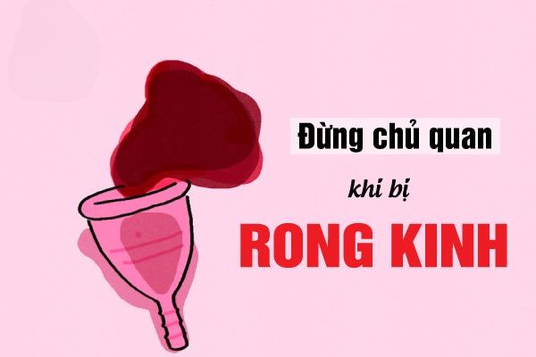 Kinh nguyệt kéo dài - Hiện tượng rong kinh cần lưu ý ở nữ giới 