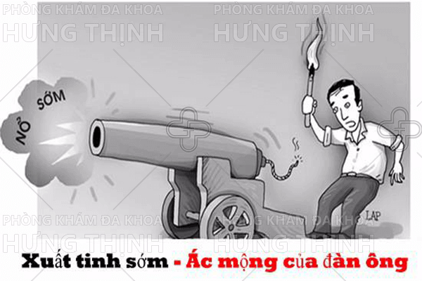 Biểu hiện xuất tinh sớm dễ nhận biết